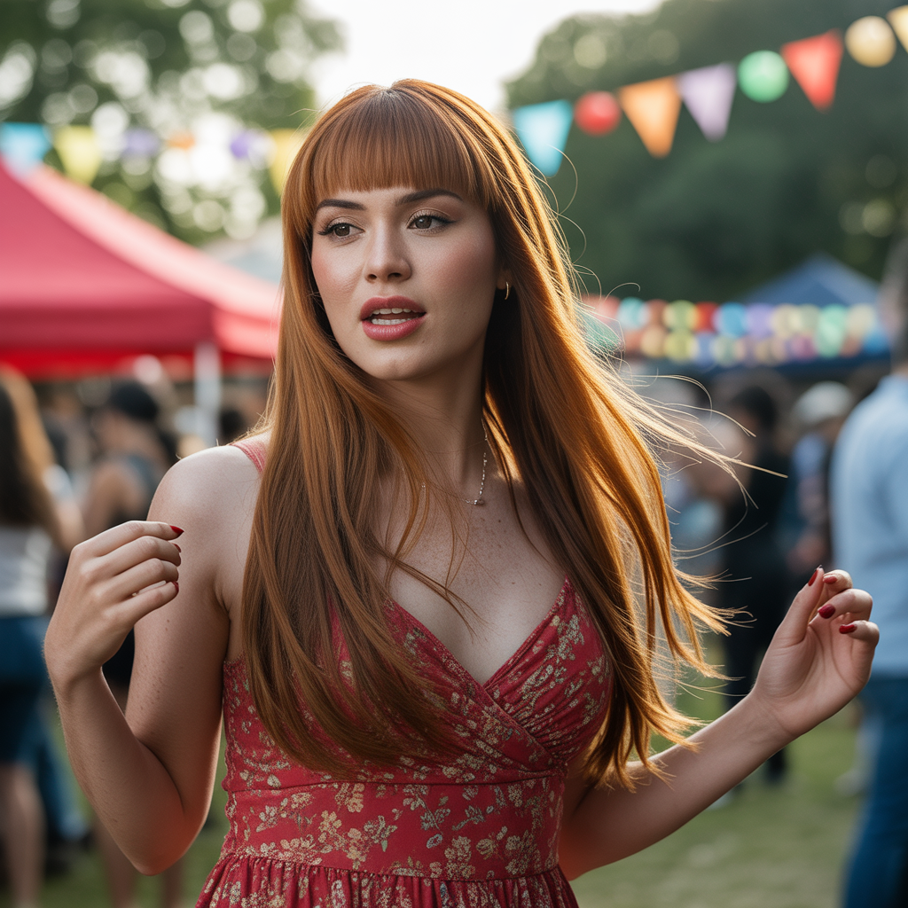 Ginger Brown Hairstyles