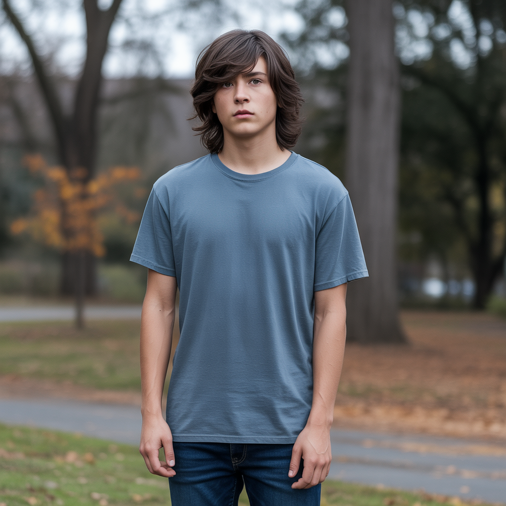 Haircuts for Boys with Long Layered Style