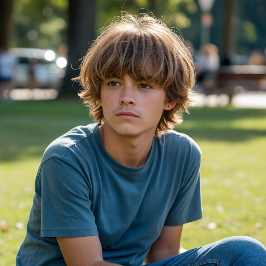 Haircuts for Boys with Messy Fringe