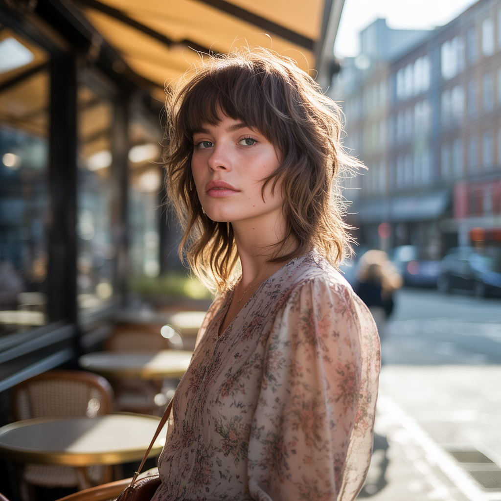 40 Effortless Haircuts With Curtain Bangs That Flatter Everyone 10 Haircuts with Curtain Bangs and Shag Cuts