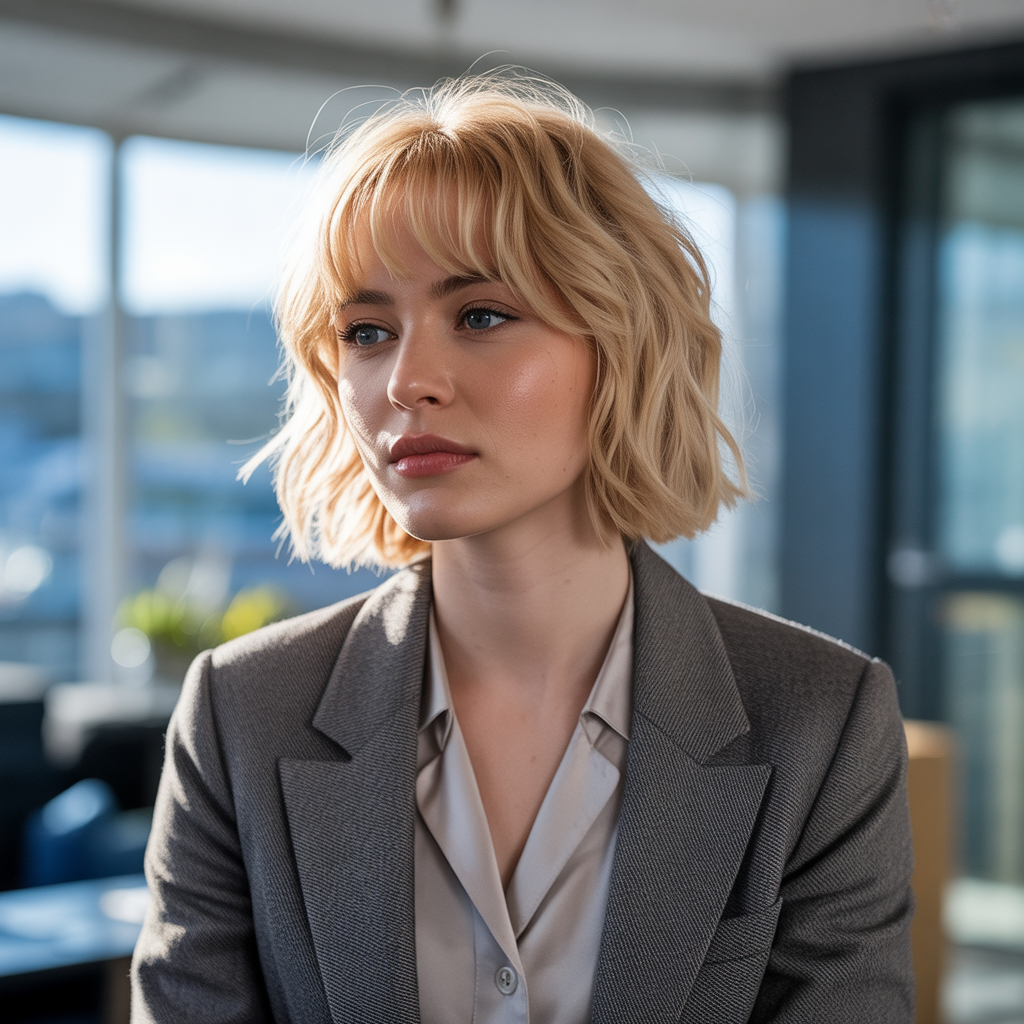 40 Effortless Haircuts With Curtain Bangs That Flatter Everyone 9 Haircuts with Curtain Bangs for Lob Cuts