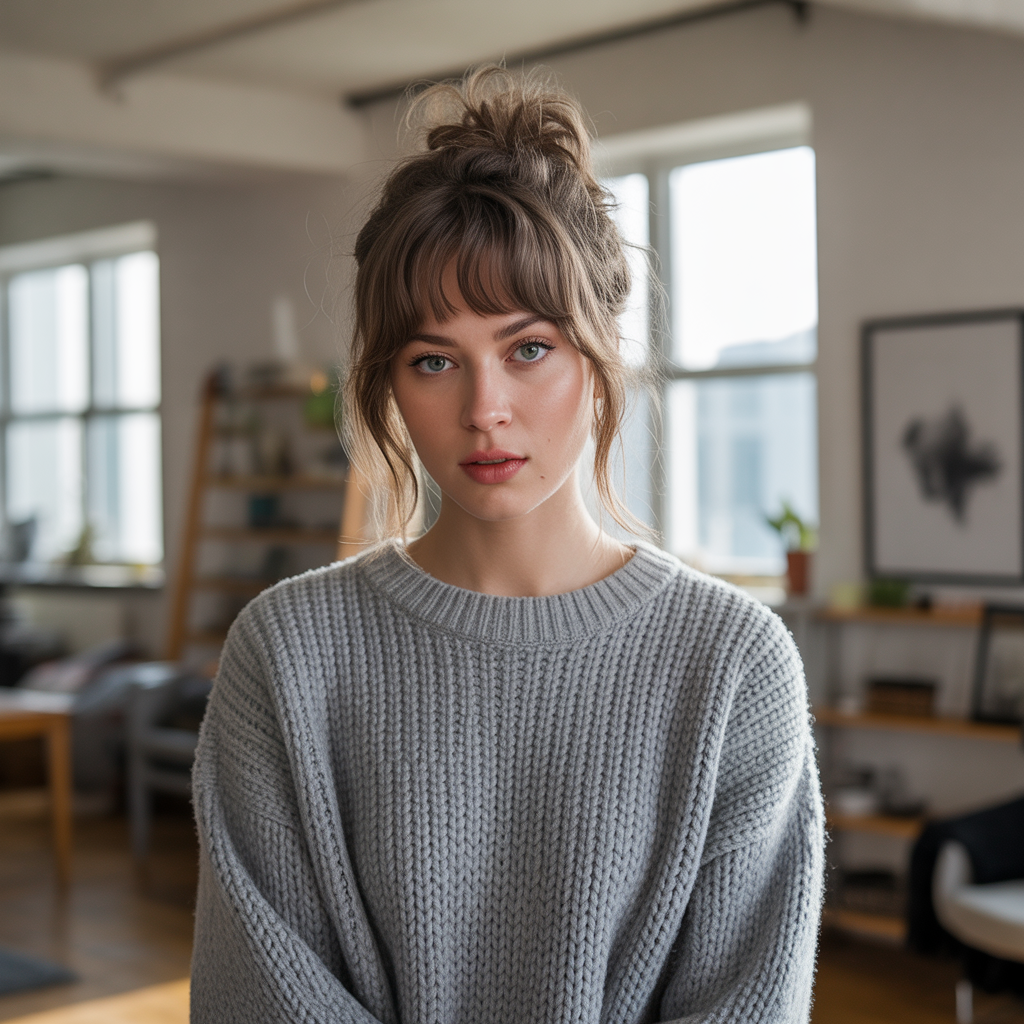 40 Effortless Haircuts With Curtain Bangs That Flatter Everyone 34 Haircuts with Curtain Bangs for Messy Styles