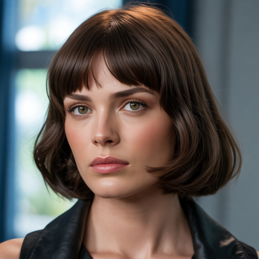 40 Effortless Haircuts With Curtain Bangs That Flatter Everyone 14 Haircuts with Curtain Bangs for Oval Faces