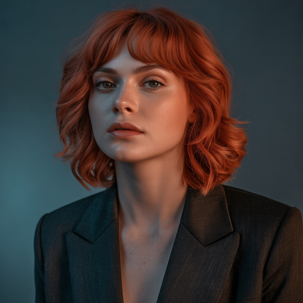 40 Effortless Haircuts With Curtain Bangs That Flatter Everyone 29 Haircuts with Curtain Bangs for Red Hair