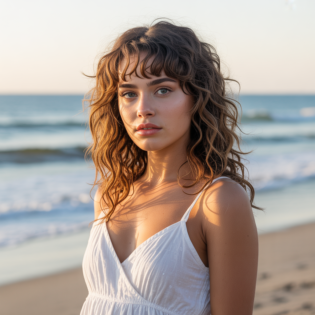 40 Effortless Haircuts With Curtain Bangs That Flatter Everyone 3 Haircuts with Curtain Bangs for Wavy Hair
