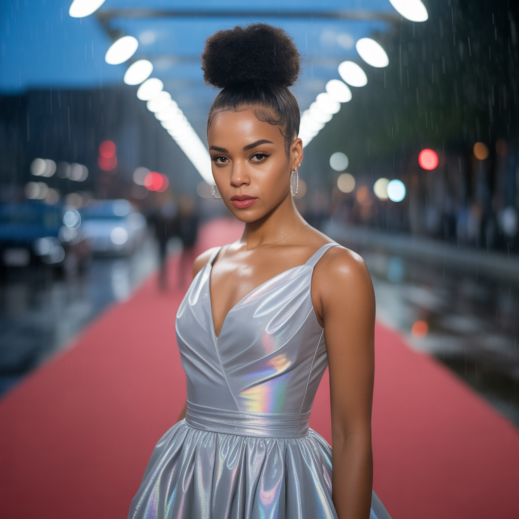 20 Elegant Fashionable Red Carpet Inspired Hairstyles Ideas 15 High Top Knot