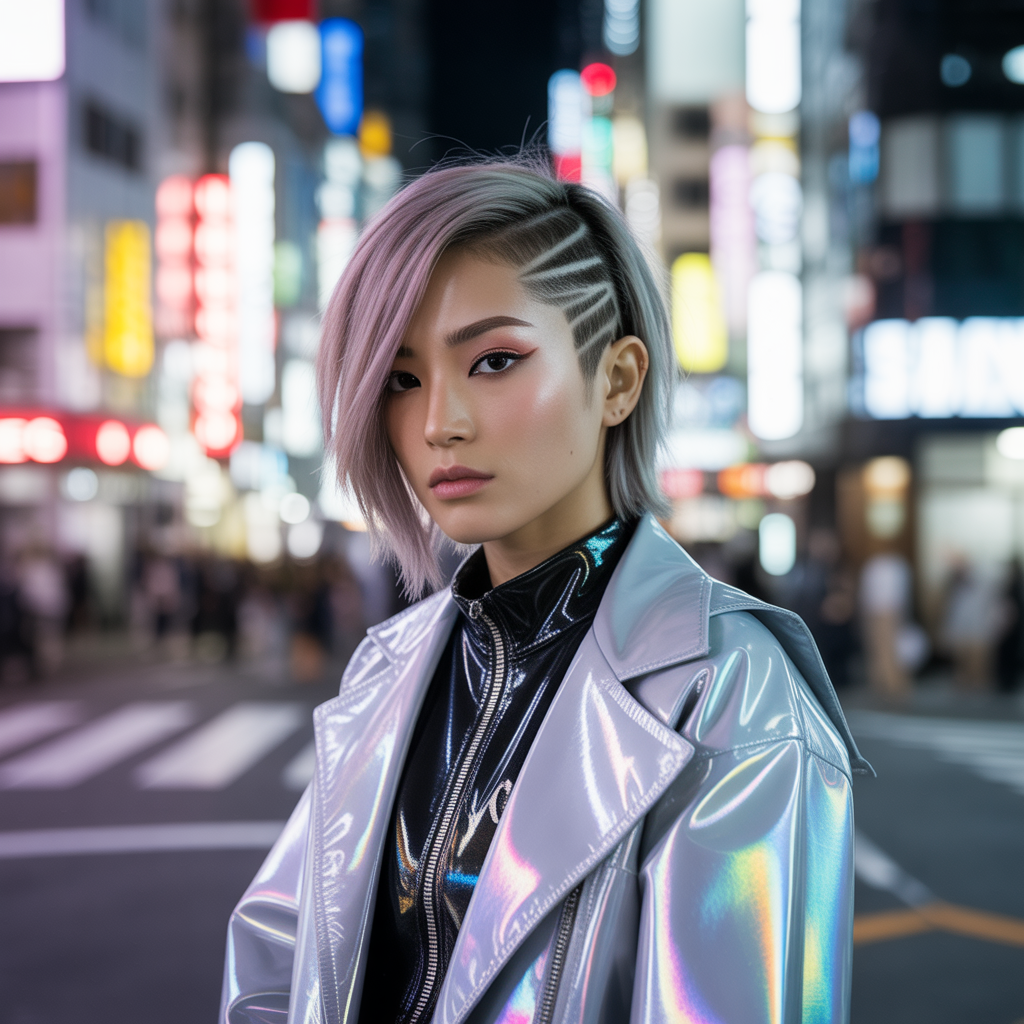 15 Stunning Hime Haircut for Women Ideas You’ll Love 9 Hime Haircut with Asymmetry