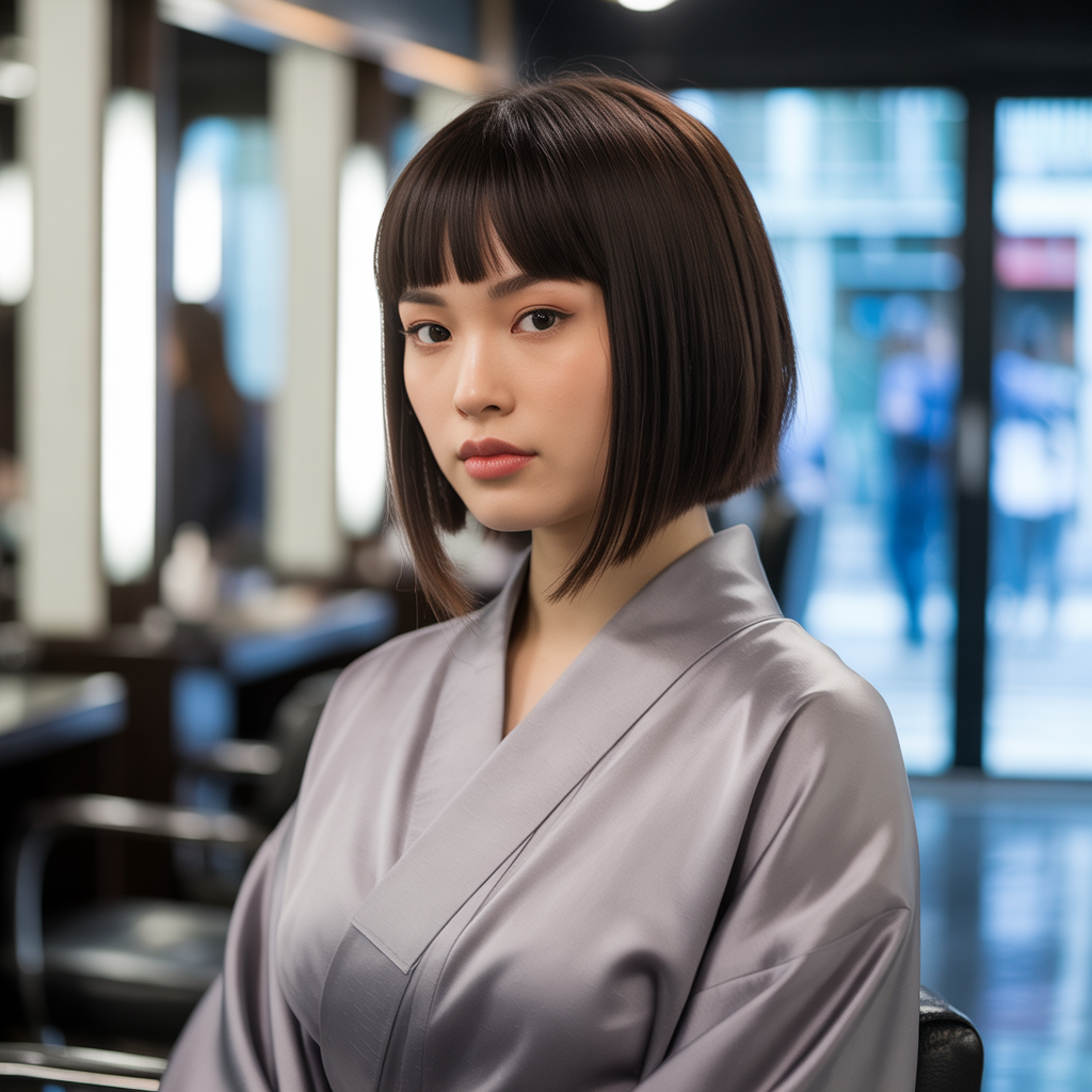 15 Stunning Hime Haircut for Women Ideas You’ll Love 1 Hime Haircut with Soft Layers
