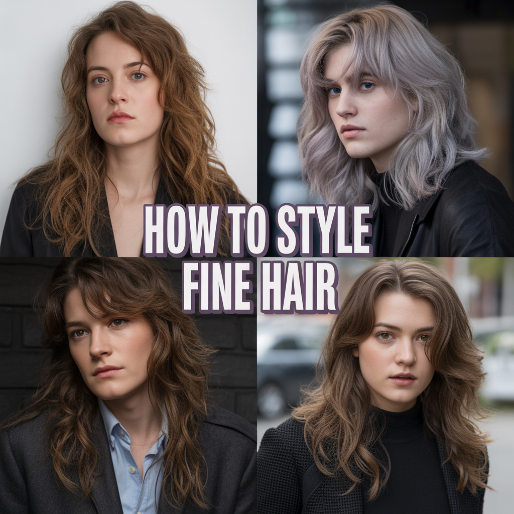 How to Style Fine Hair
