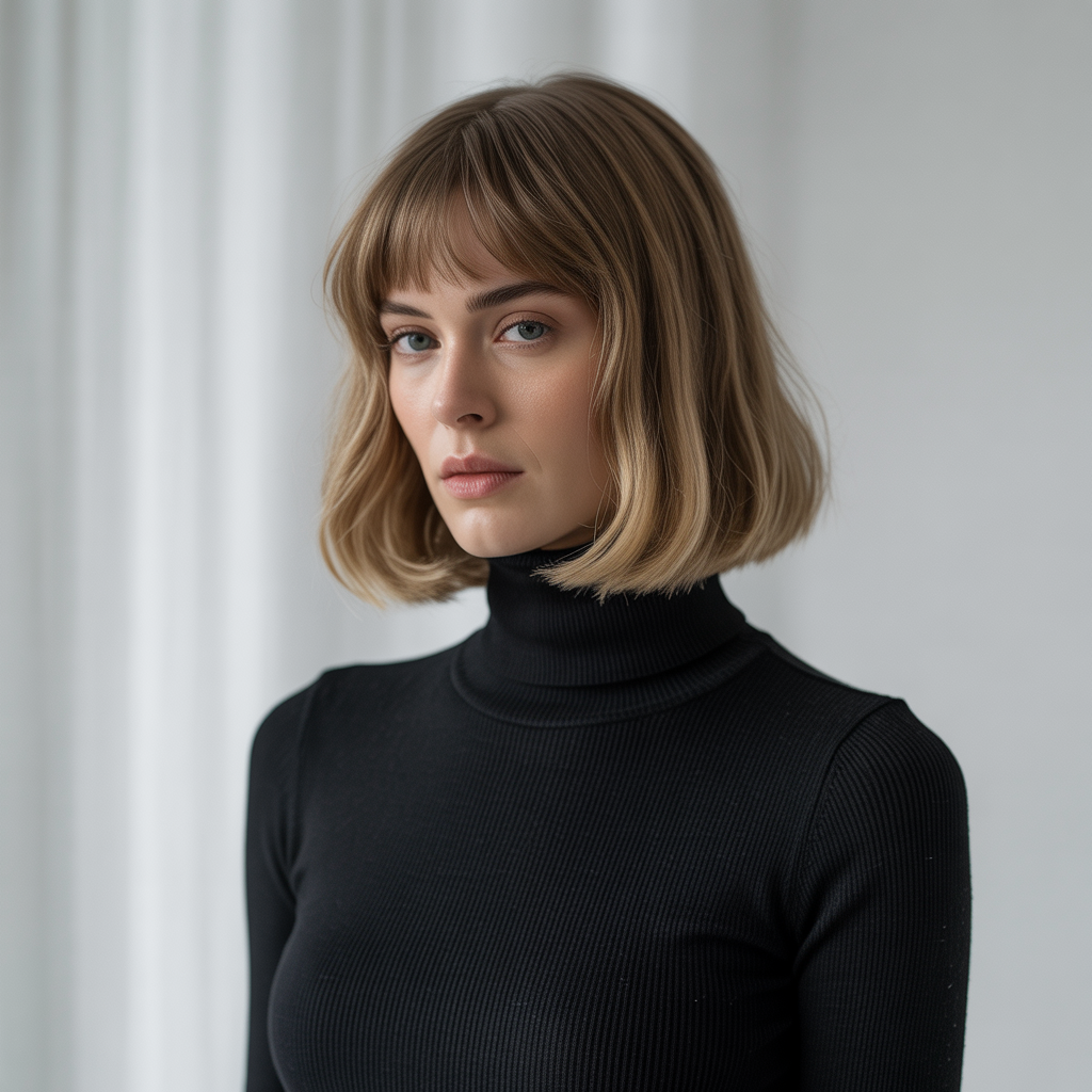 20 Gorgeous Long Angled Bob Hairstyles to Try 6 Long Angled Bob with Bangs
