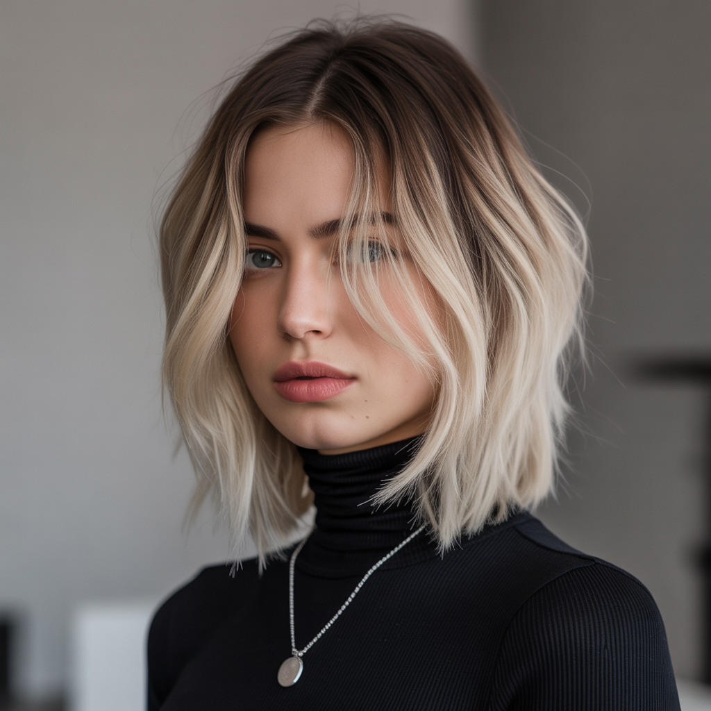 20 Gorgeous Long Angled Bob Hairstyles to Try 10 Long Angled Bob with Ombre