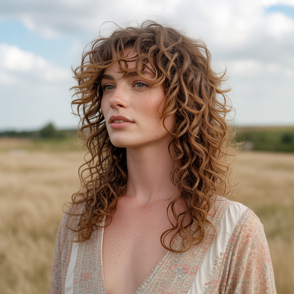 Curly Shag for Women: 15 Styling Ideas That Work 6 Long Curly Shag
