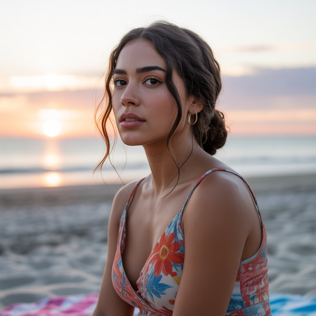 20 Trendy Sun Kissed Beach Hairstyles for Waves, Braids & Buns 14 Loose Chignon for Sun Kissed Beach Hairstyles