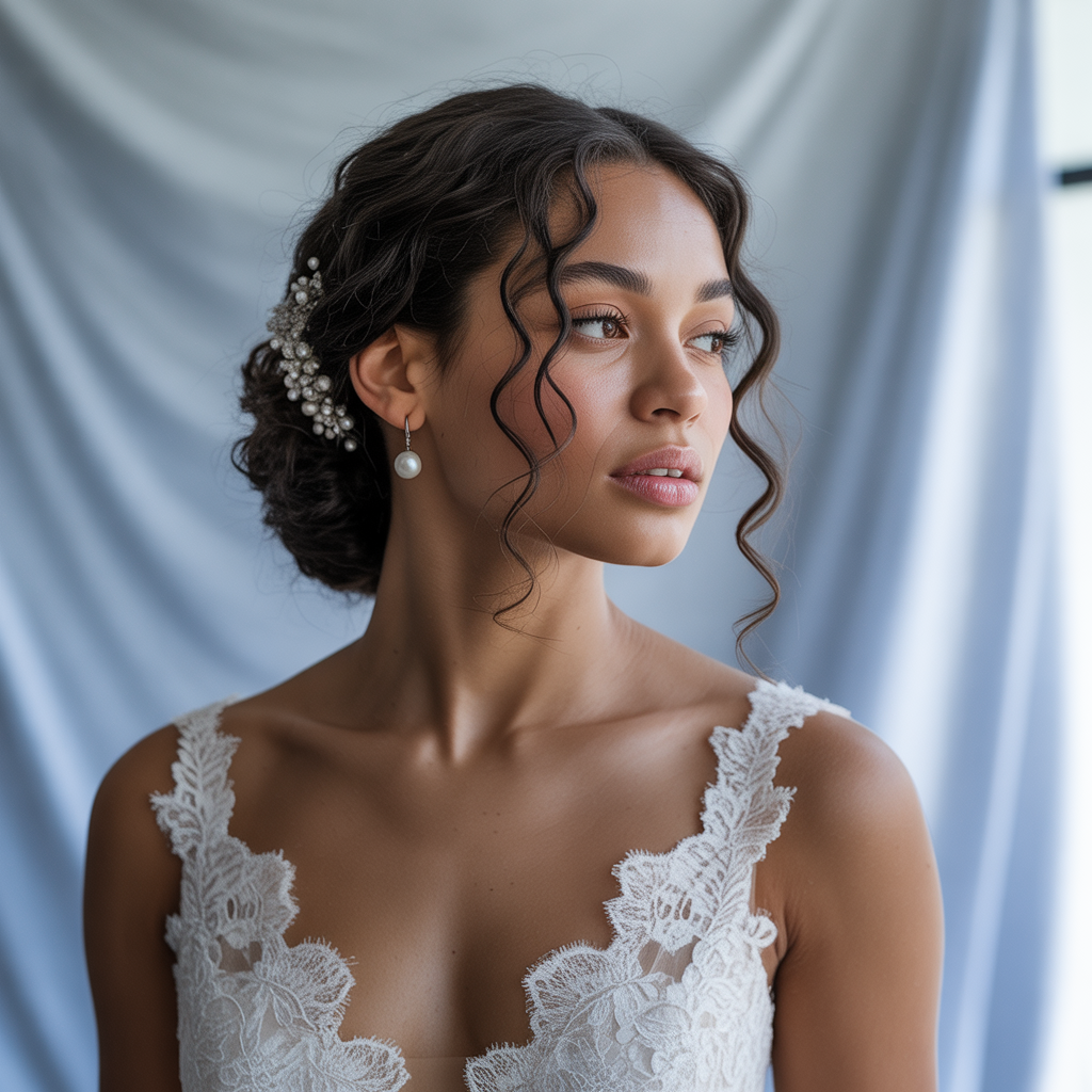18 Gorgeous Bun Hairstyles for Effortless Elegance Every Day 13 Loose Romantic Bun