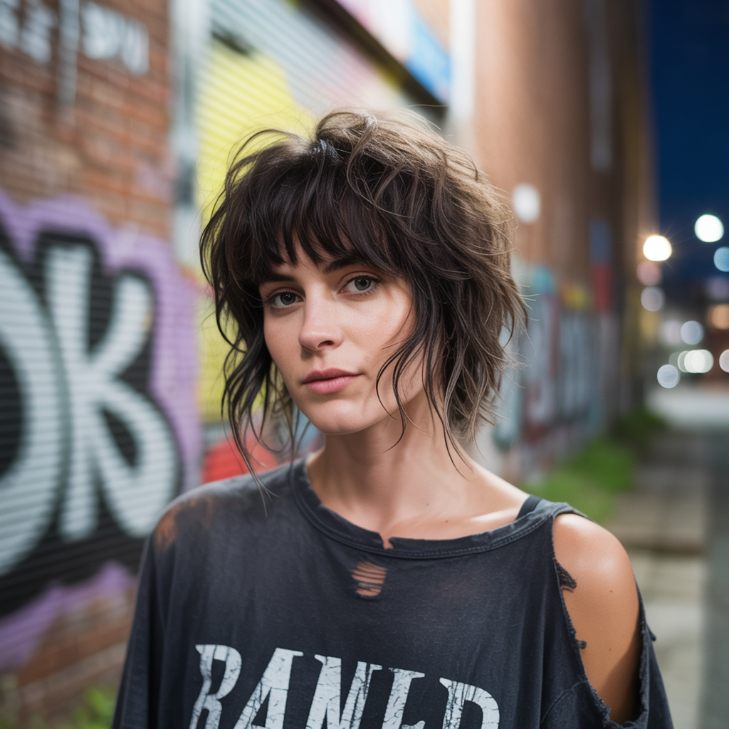 20 Bold and Messy Emo Shag Haircuts to Try Now 2 Messy Emo Shag Haircuts