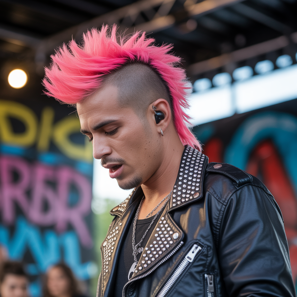 20 Rocker Hairstyles for Bold, Fearless Style 4 Mohawk Rocker Hairstyles