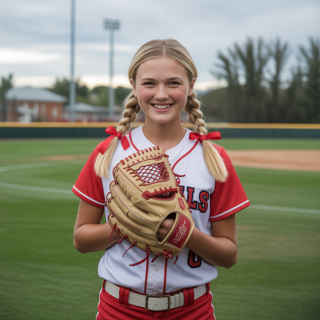 15 Softball Hairstyles That Stay Strong All Game 13 Pigtail Softball Hairstyles