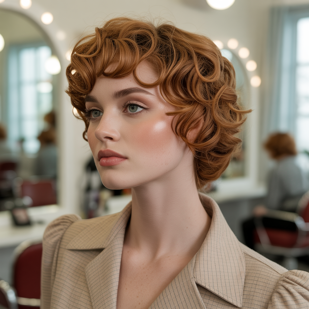 15 Stunning Curly Pixie Cut for Women Ideas to Try Now 3 Pixie with Defined Ringlets