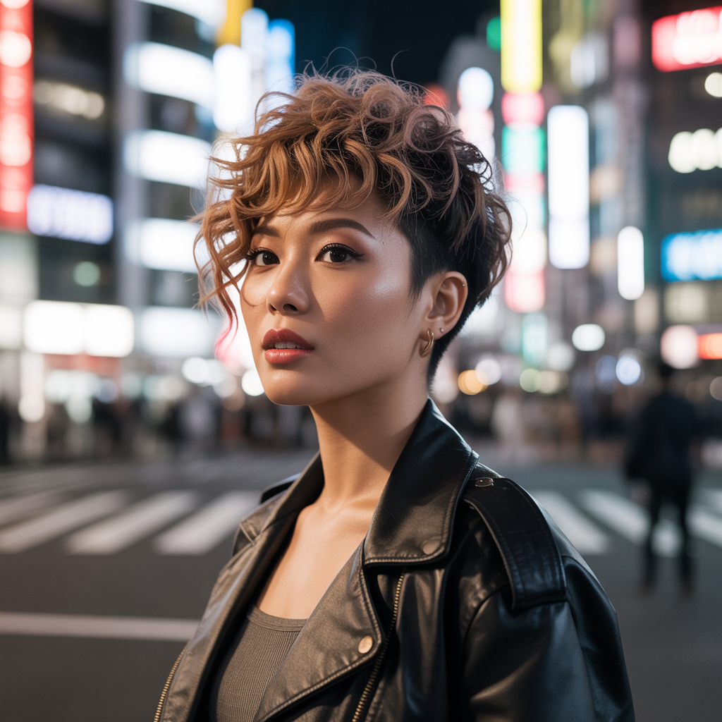 15 Stunning Curly Pixie Cut for Women Ideas to Try Now 10 Pixie with Highlighted Curls