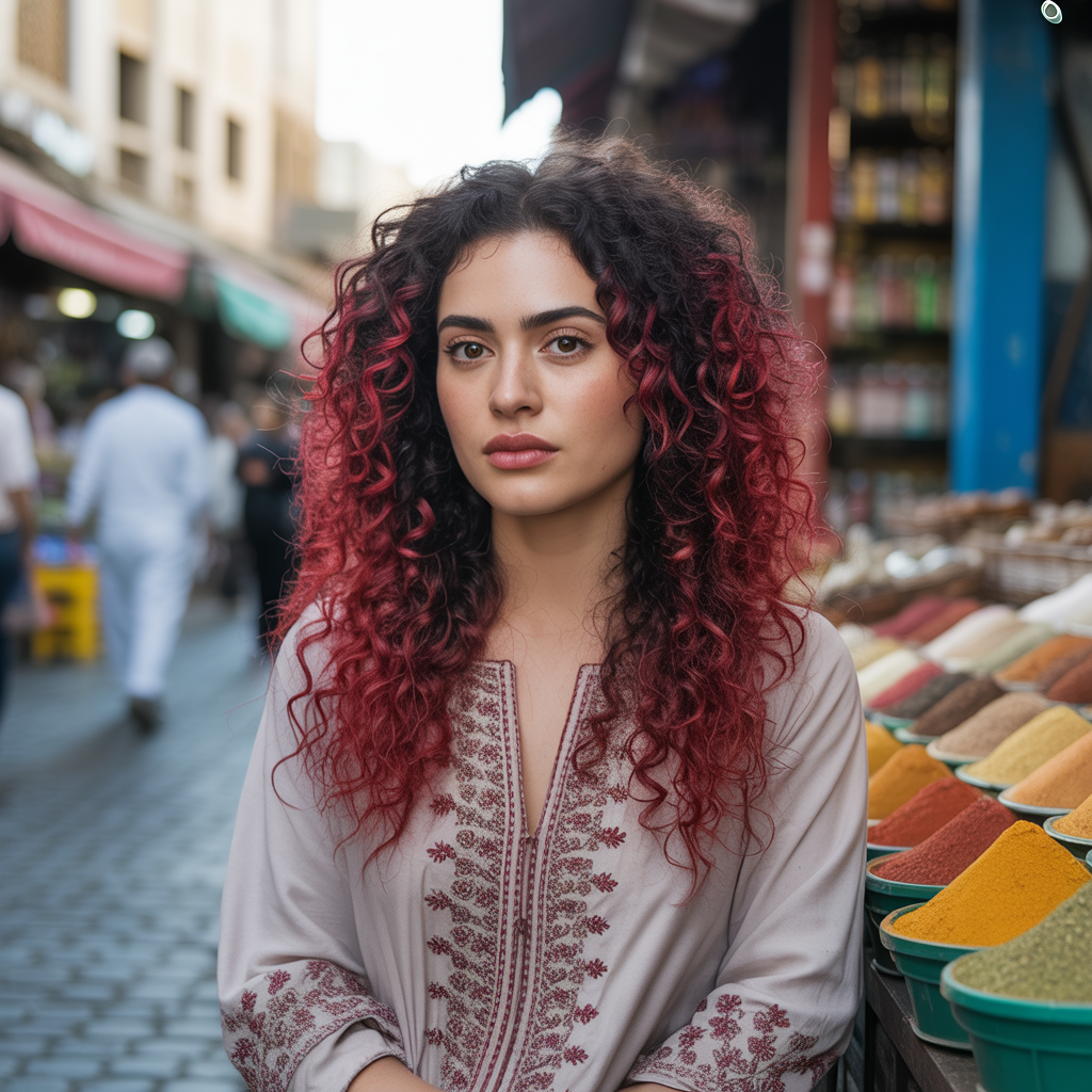 Red Weave Hairstyles: 20 Bold Looks to Transform Your Style 9 Red Weave with Ombre Effect