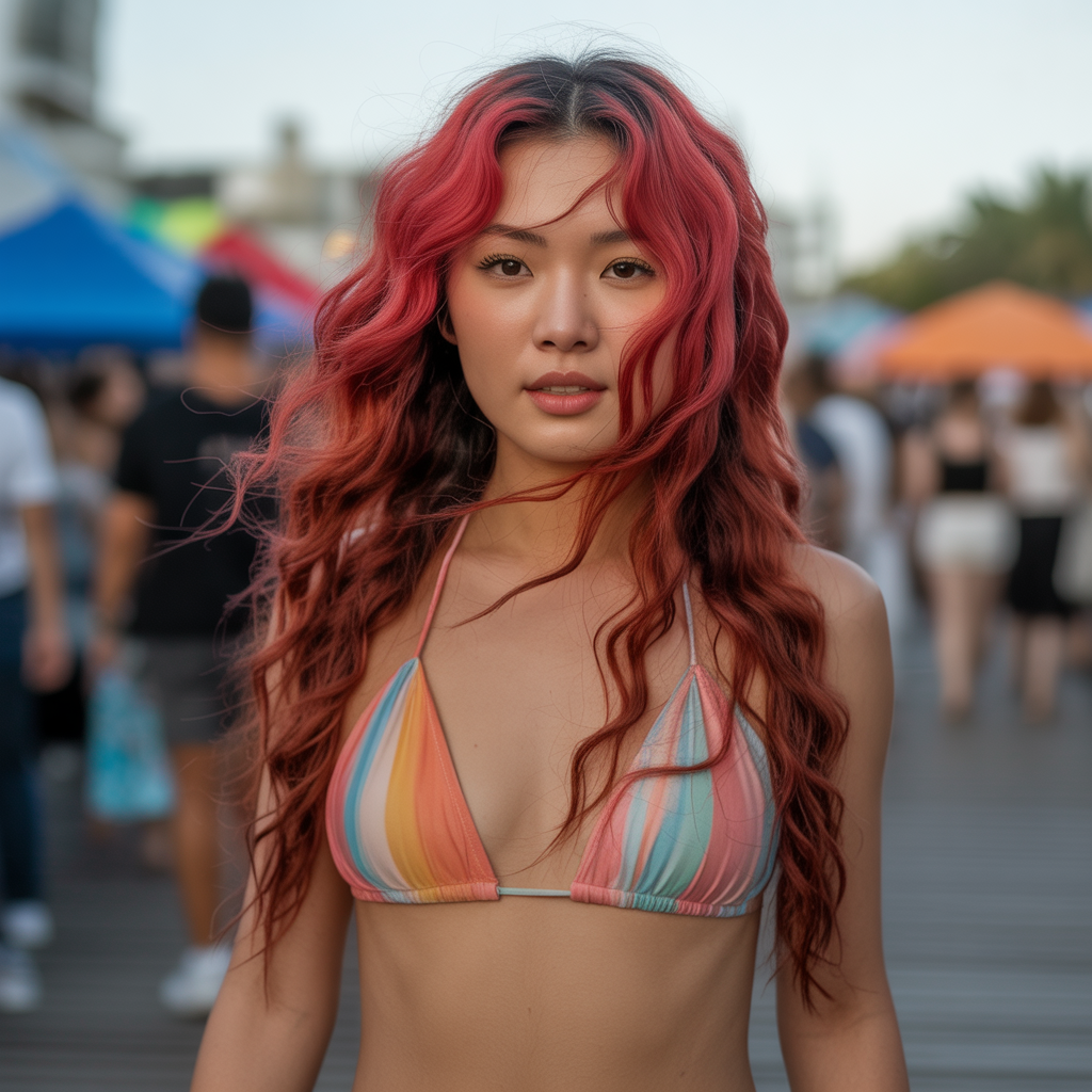 Red Weave Hairstyles: 20 Bold Looks to Transform Your Style 19 Red Weave with Water Wave Texture