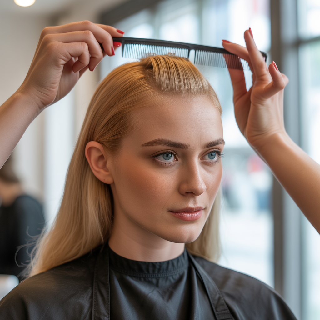 15 Ideas How to Style Fine Hair and Make It Look Thicker Instantly 10 Root Teasing the Right Way