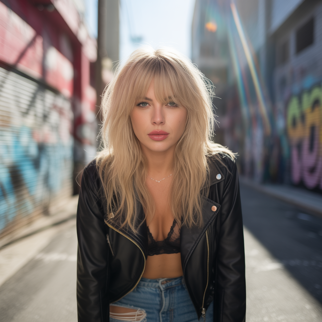 Shag Cut Inspiration: 20 Looks for Bold and Modern Hair 8 Shag Cut With Curtain Bangs
