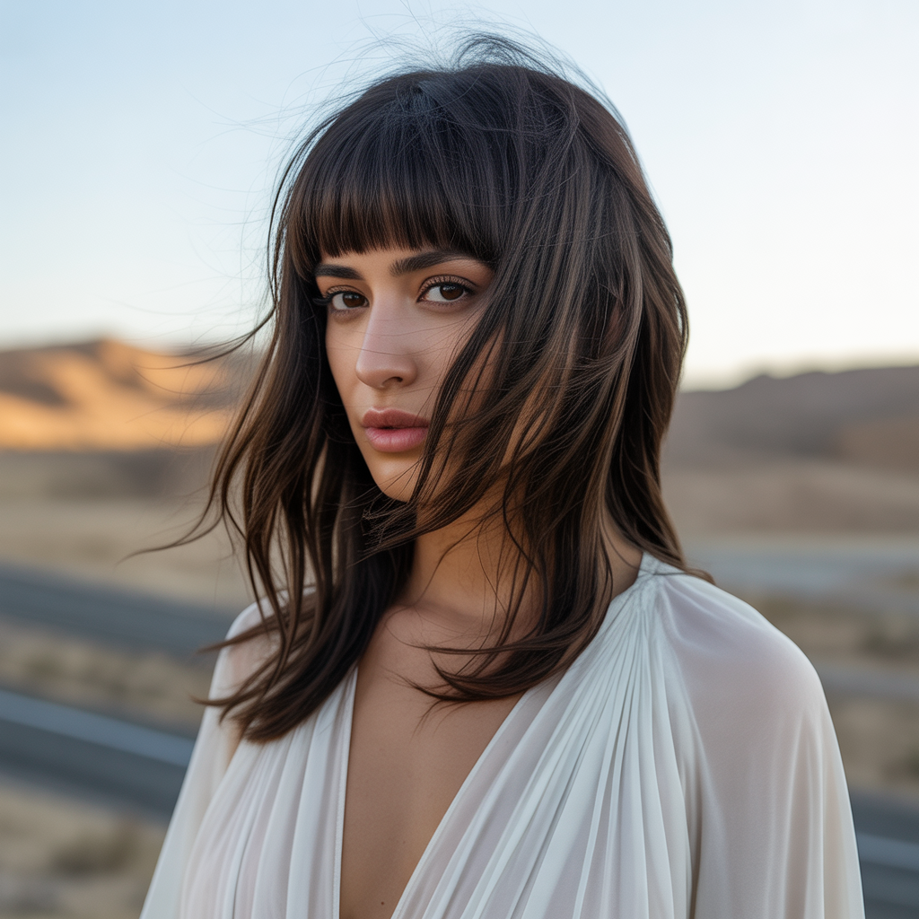 Shag Cut Inspiration: 20 Looks for Bold and Modern Hair 17 Shag Cut With Fringe