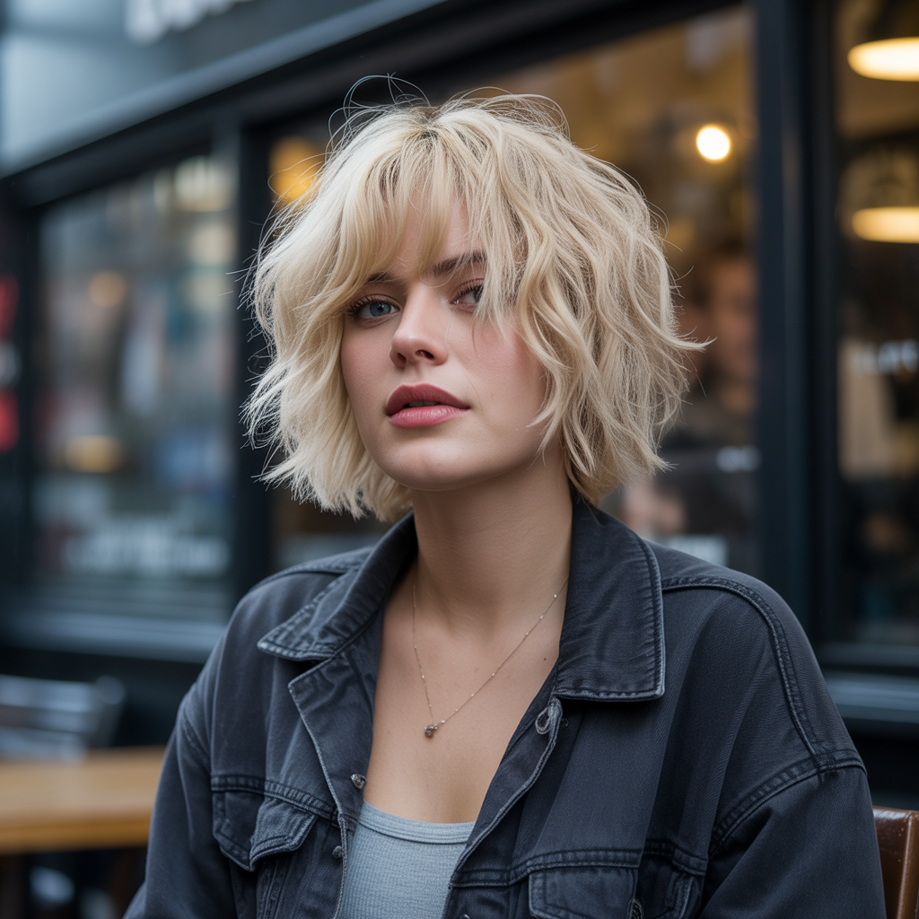 90s Bob Haircut: 20 Iconic Styles Making A Powerful Comeback 15 Shaggy 90s Bob Haircut