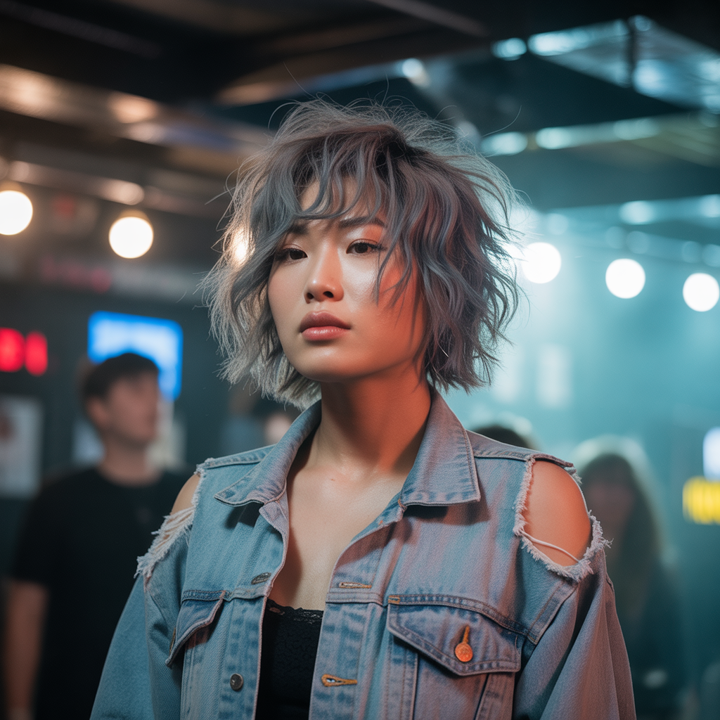 20 Iconic Ways to Rock the 90s Bixie Haircut 10 Shaggy 90s bixie haircut