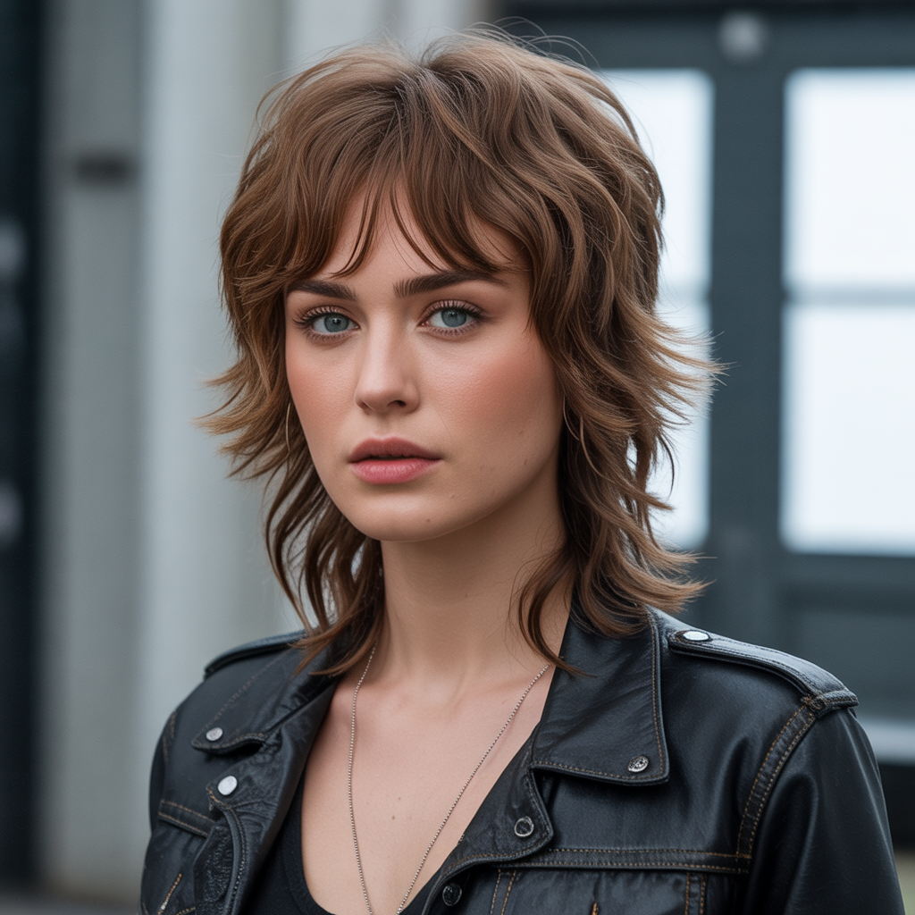 Stunning 20 Short Shag with Bangs Ideas to Inspire You 20 Shaggy Mullet with Bangs