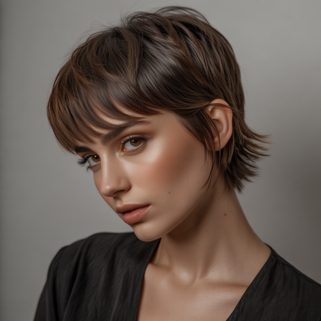 Stunning 20 Short Shag with Bangs Ideas to Inspire You 18 Short Shag with Bangs and Tapered Back
