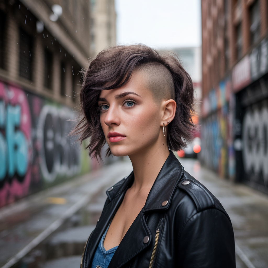 Stunning 20 Short Shag with Bangs Ideas to Inspire You 16 Short Shag with Bangs and Undercut