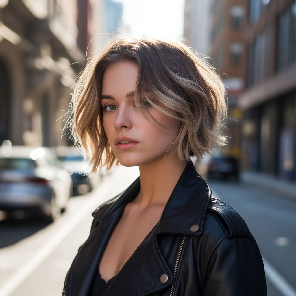 20 Short Wolf Cut Hairstyles You’ll Love 10 Short Wolf Cut with Balayage