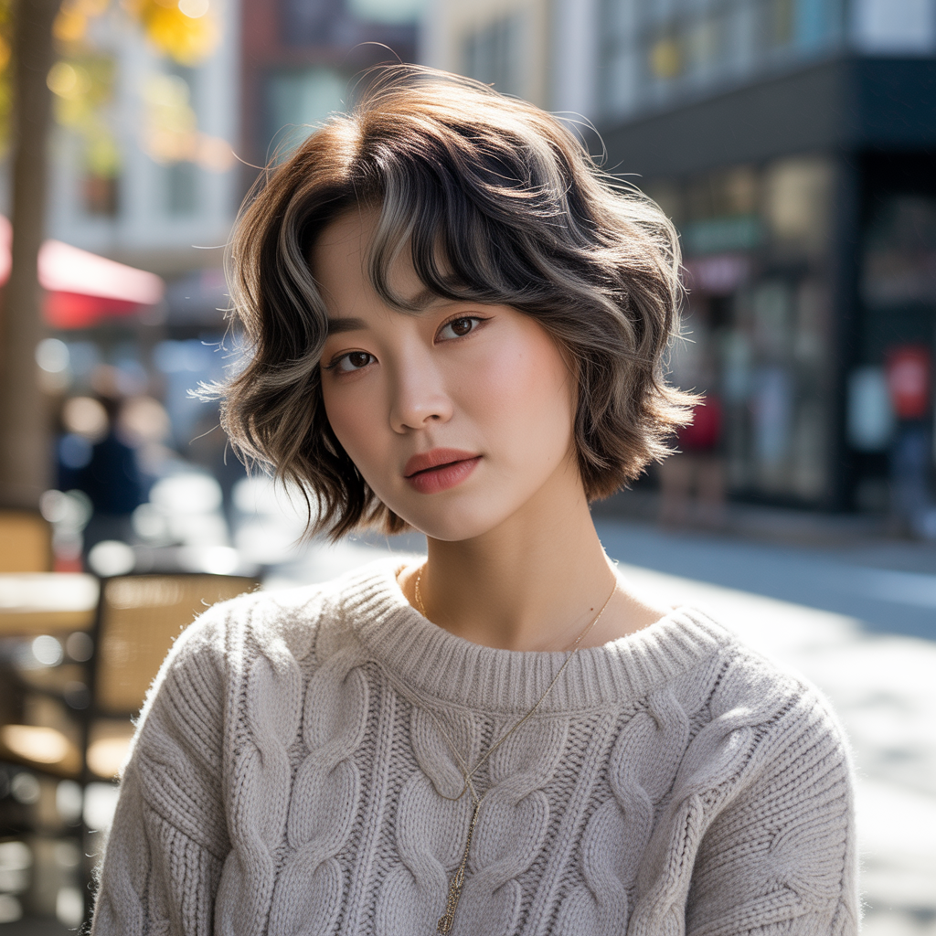 20 Short Wolf Cut Hairstyles You’ll Love 19 Short Wolf Cut with Feminine Touch