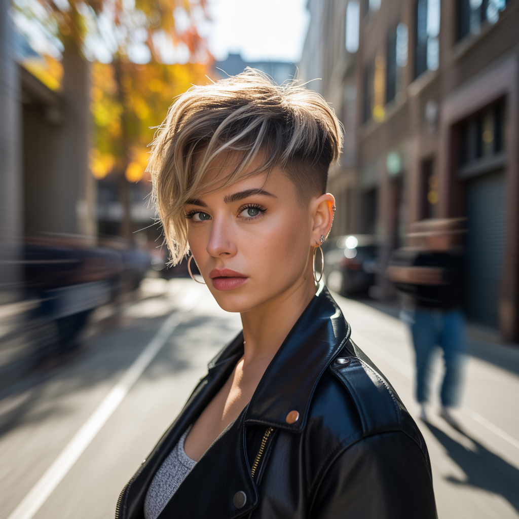 20 Short Wolf Cut Hairstyles You’ll Love 7 Short Wolf Cut with Highlights