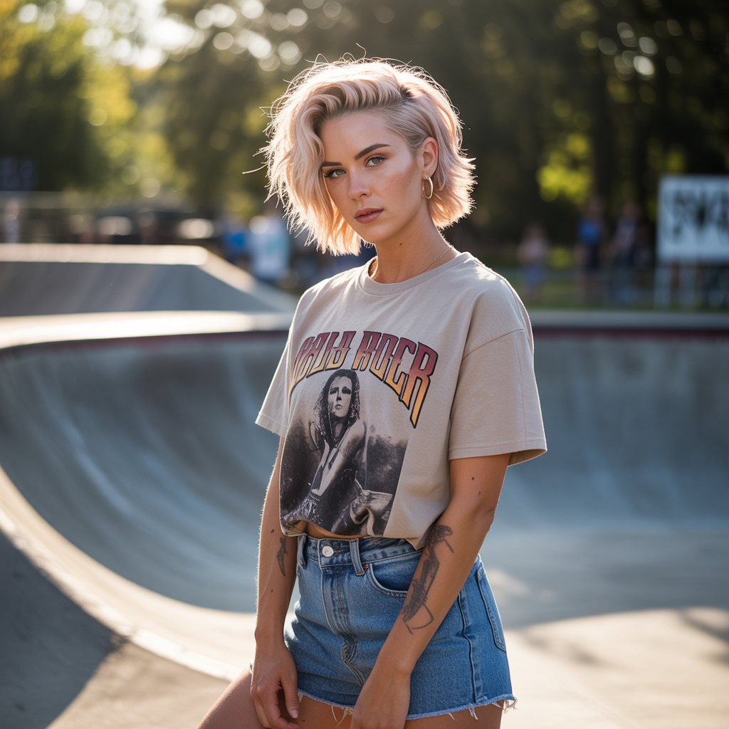 20 Short Wolf Cut Hairstyles You’ll Love 15 Short Wolf Cut with Mullet Twist