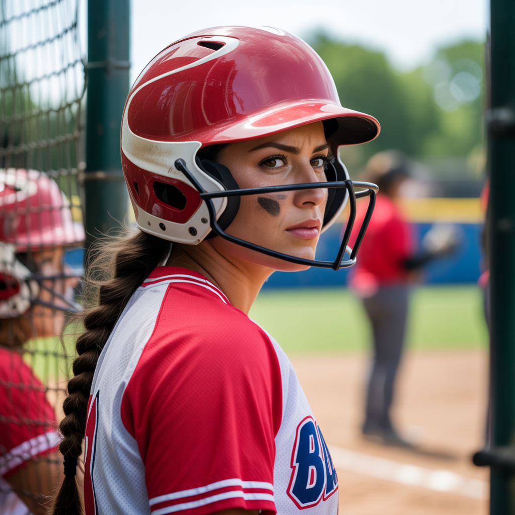 15 Softball Hairstyles That Stay Strong All Game 11 Side Braid Softball Hairstyles