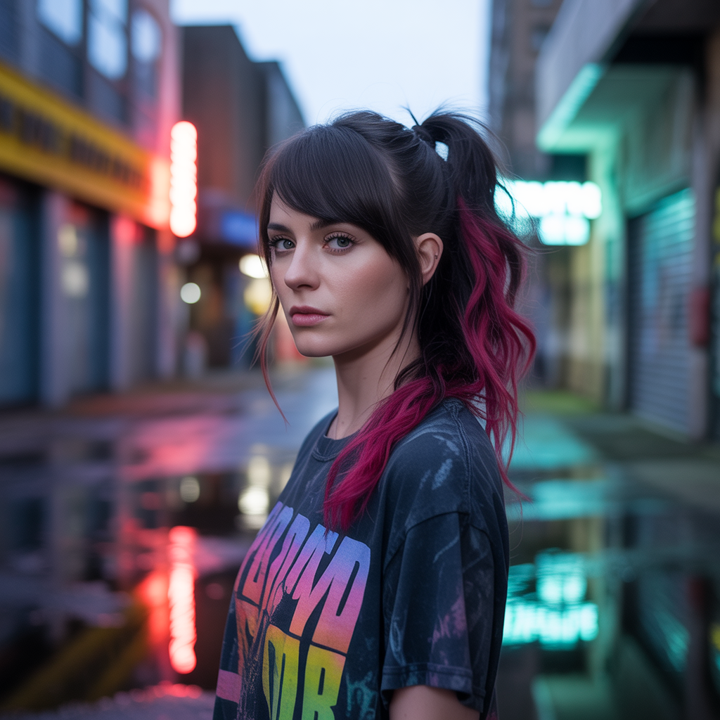 20 Emo Scene Hairstyles for a Throwback You’ll Love 14 Side ponytail emo scene hairstyles for a throwback