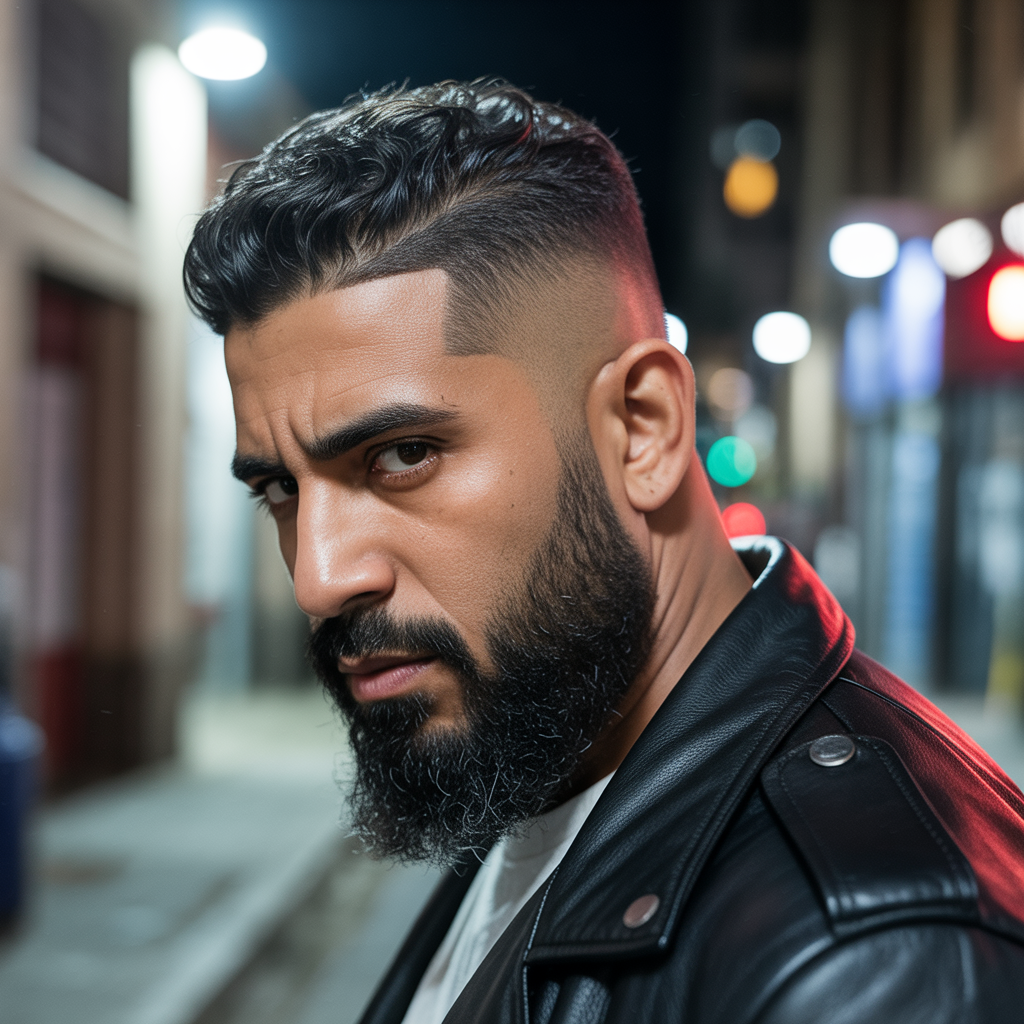 15 Bold Temple Fade Styles You Need to Try 14 Temple Fade with Beard