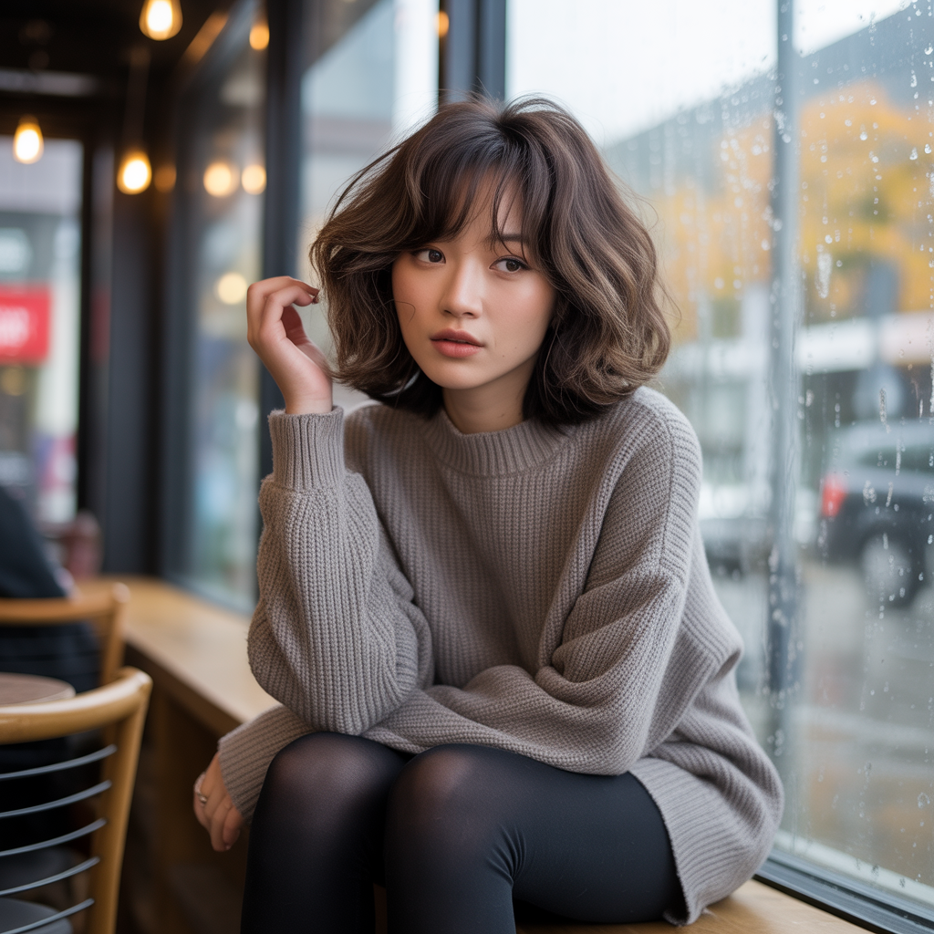 20 Gorgeous Long Angled Bob Hairstyles to Try 2 Textured Long Angled Bob