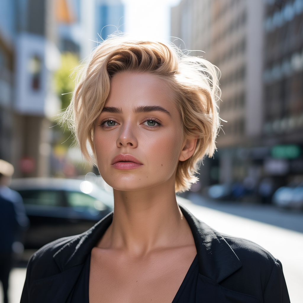 20 Short Hair Updos Perfect for Any Occasion 9 Textured Short Hair Updos
