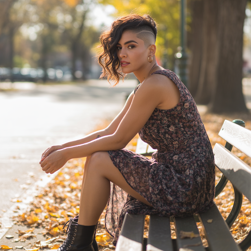 15 Stunning Curly Pixie Cut for Women Ideas to Try Now 6 Undercut Pixie with Curls