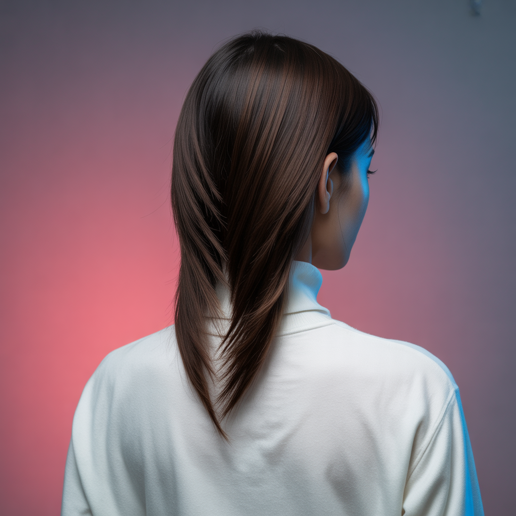 Long Layered Haircuts: 20 Ideas for Modern Style 7 V Cut Long Layered Haircuts