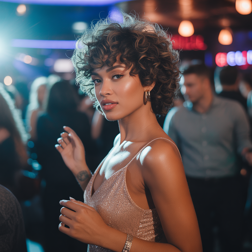 15 Stunning Curly Pixie Cut for Women Ideas to Try Now 8 Voluminous Curly Pixie