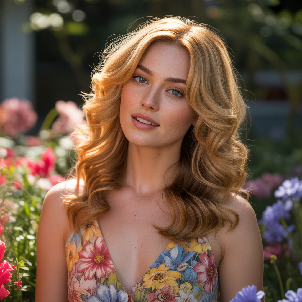 Lowlights for Blonde Hair: 20 Stunning & Brilliant Ideas to Try 8 Warm Blonde with Copper Lowlights