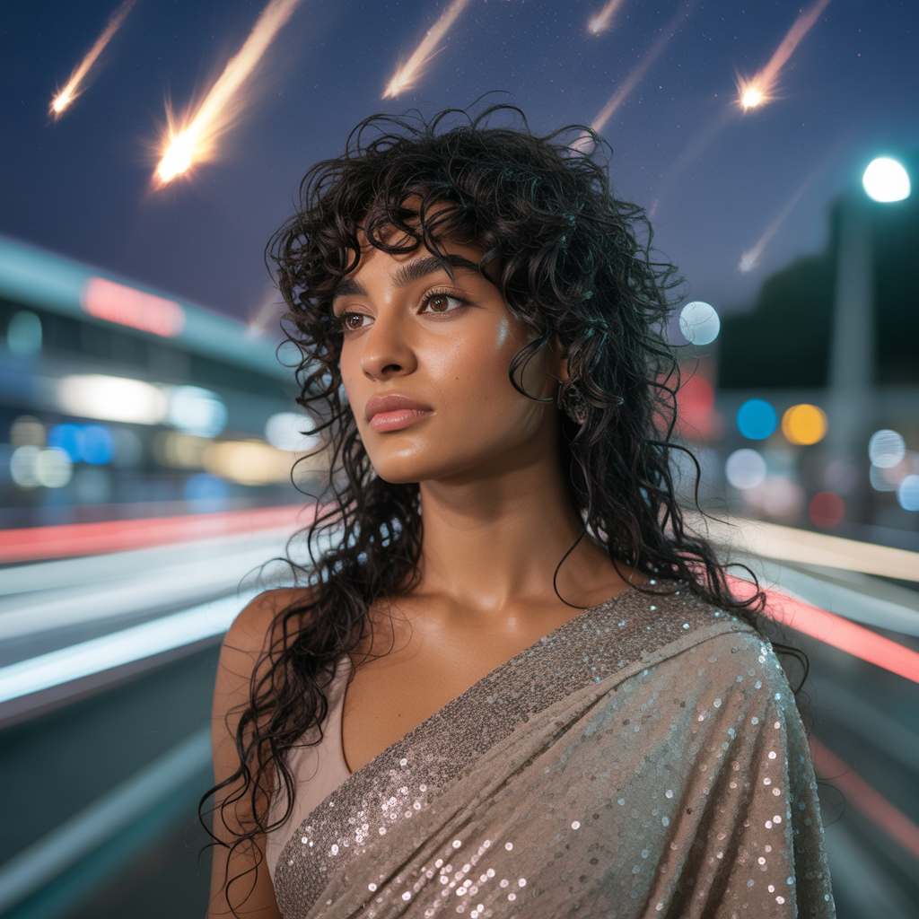 Curly Wolf Cut for Women: 15 Dynamic Styling Ideas 8 Wet Look Styling