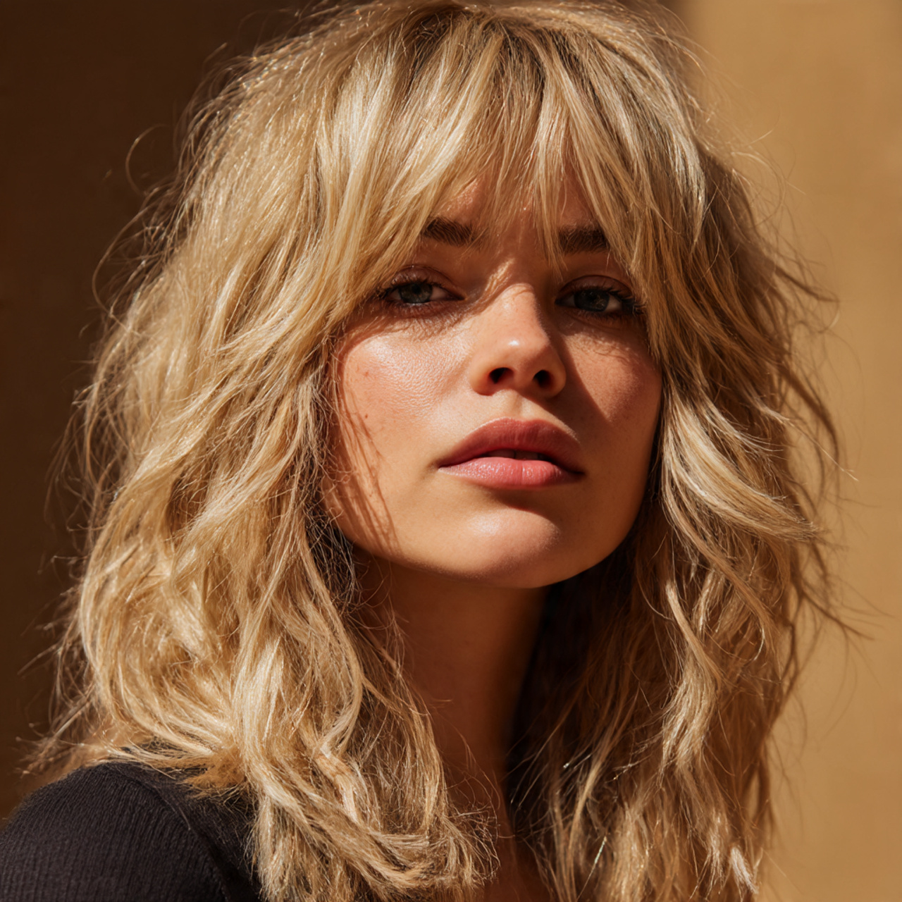 25 Stunning Wavy Wolf Cut Ideas for Women 6 Blonde Wavy Wolf Cut for Women