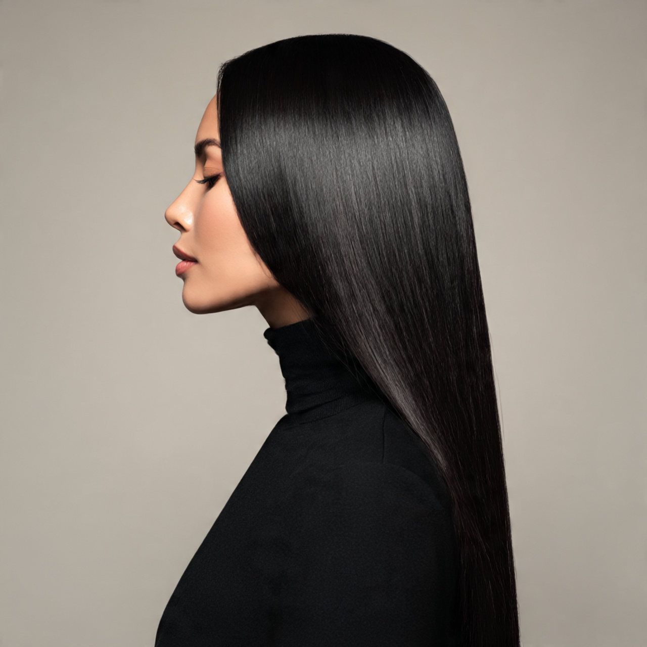 Blunt Ends Hairstyles for Long Hair Women