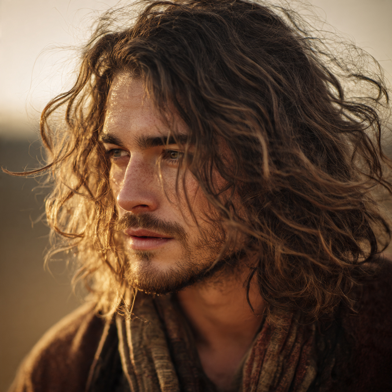 Bohemian haircuts for long hair men